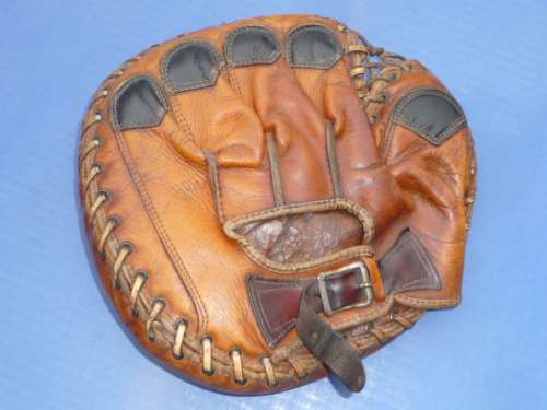 Finger Tipped Catchers Mitt Back